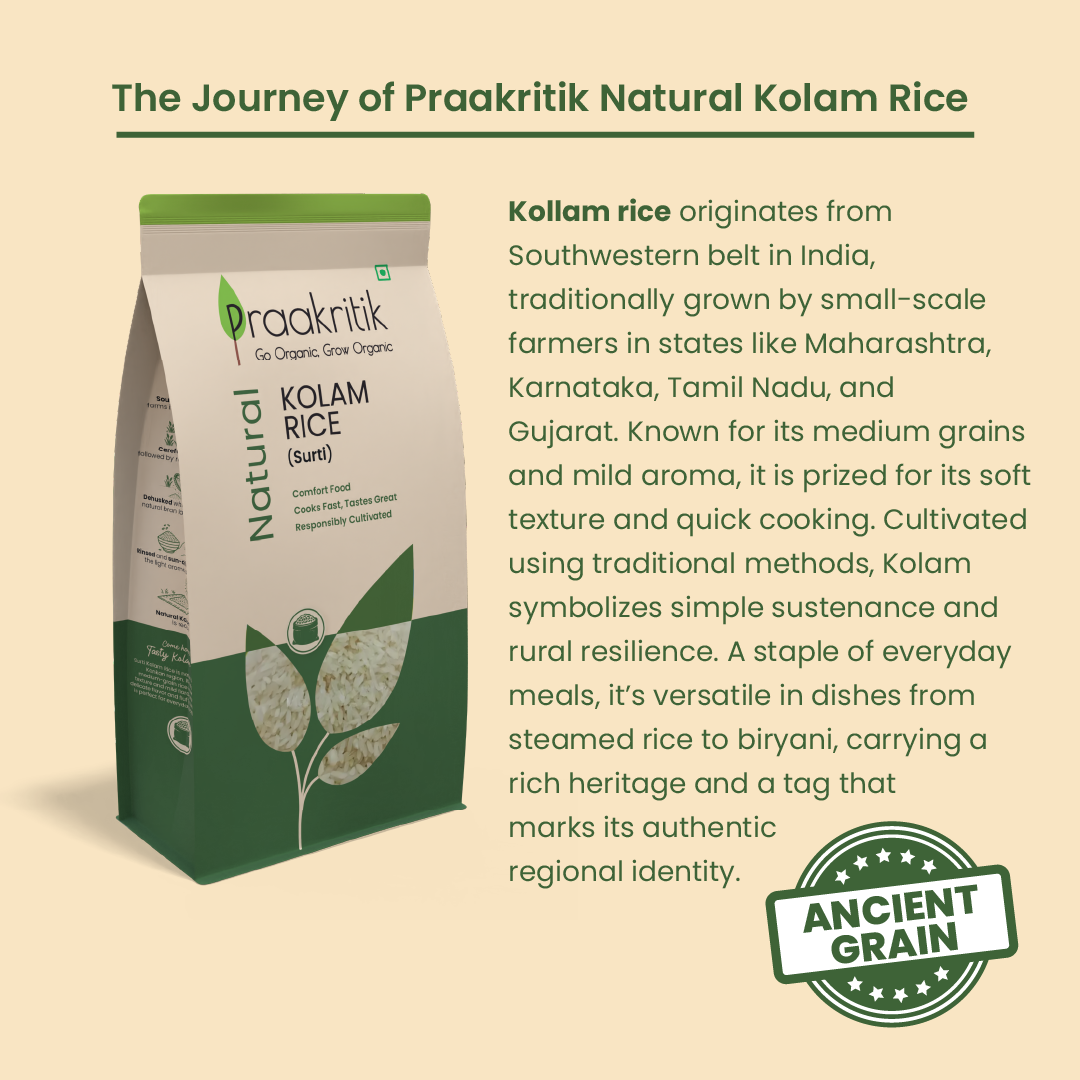 Kolam Rice - Organic