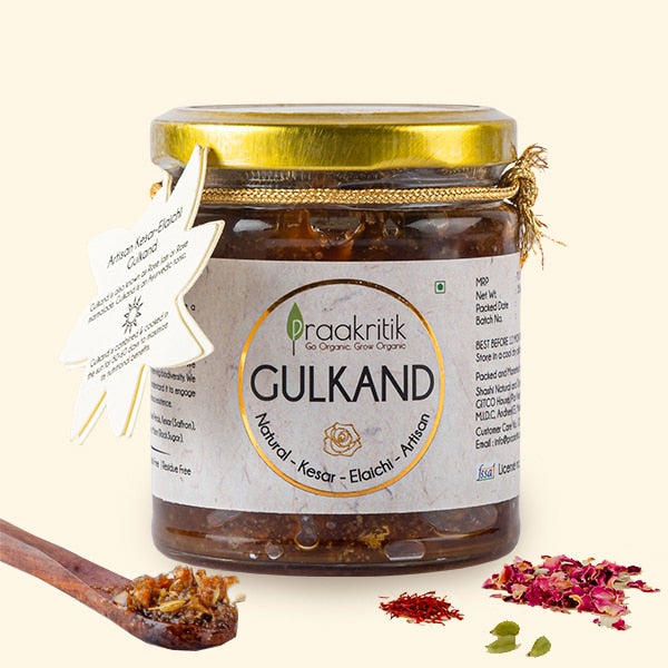 Gulkand Kesar Elaichi Artisan - Natural