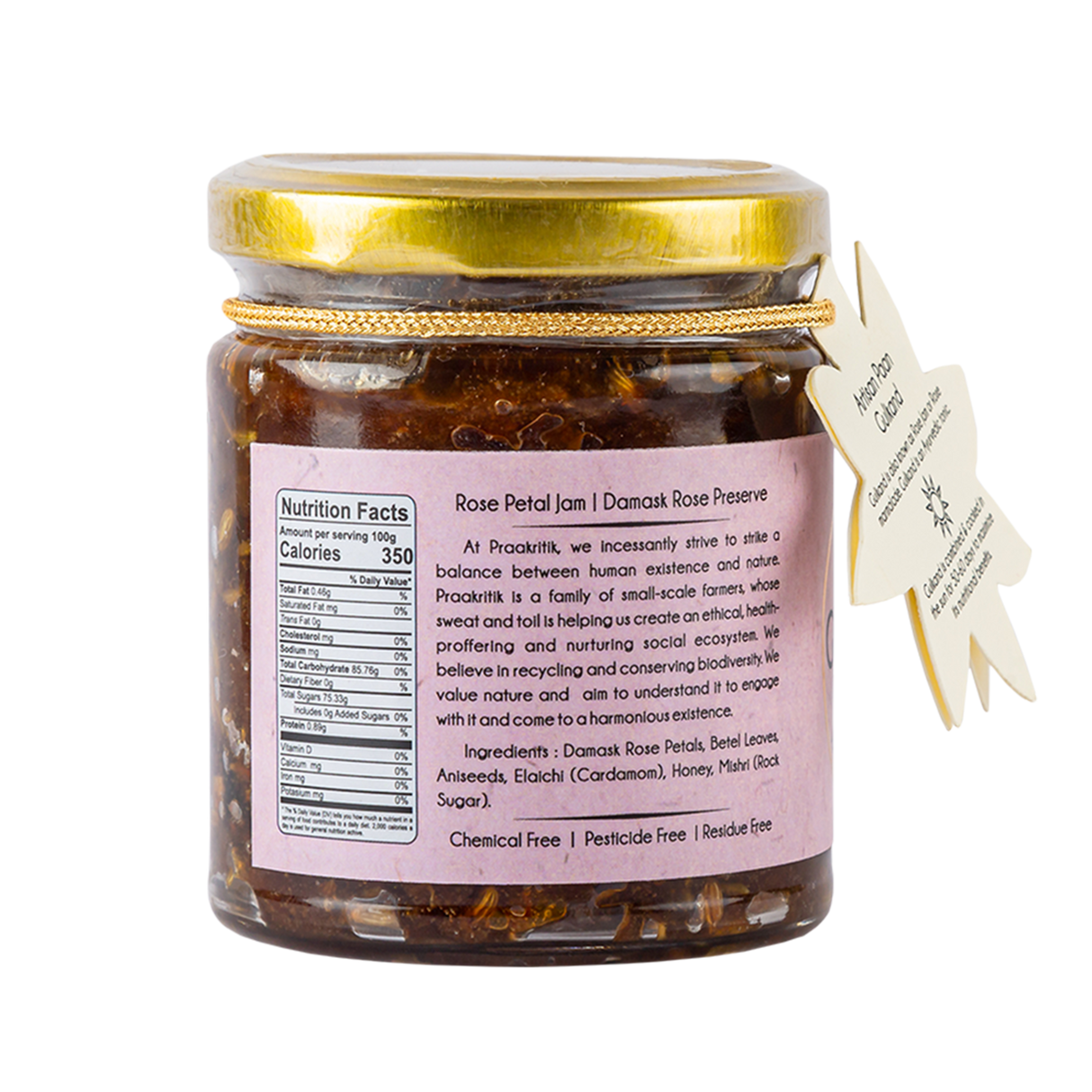 Gulkand Paan-Artisan - 250g Natural