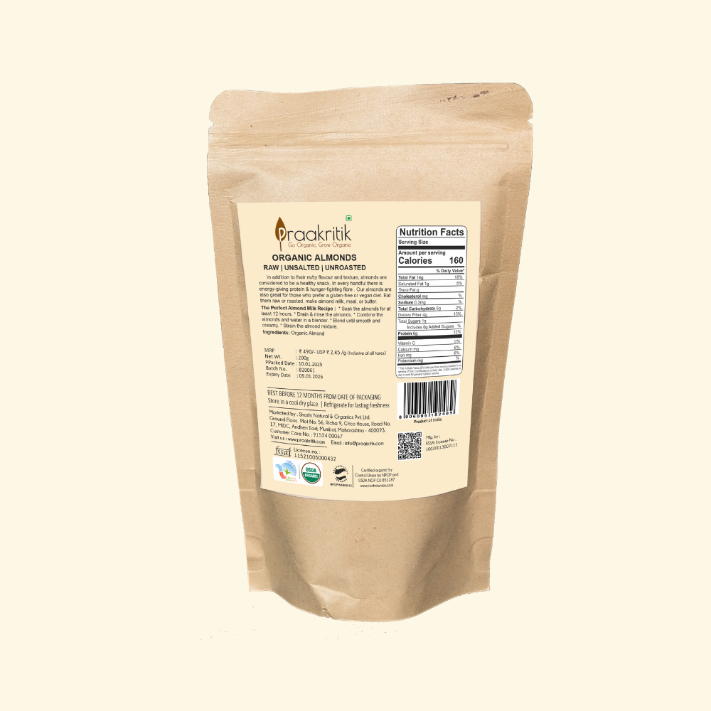 Almonds Organic