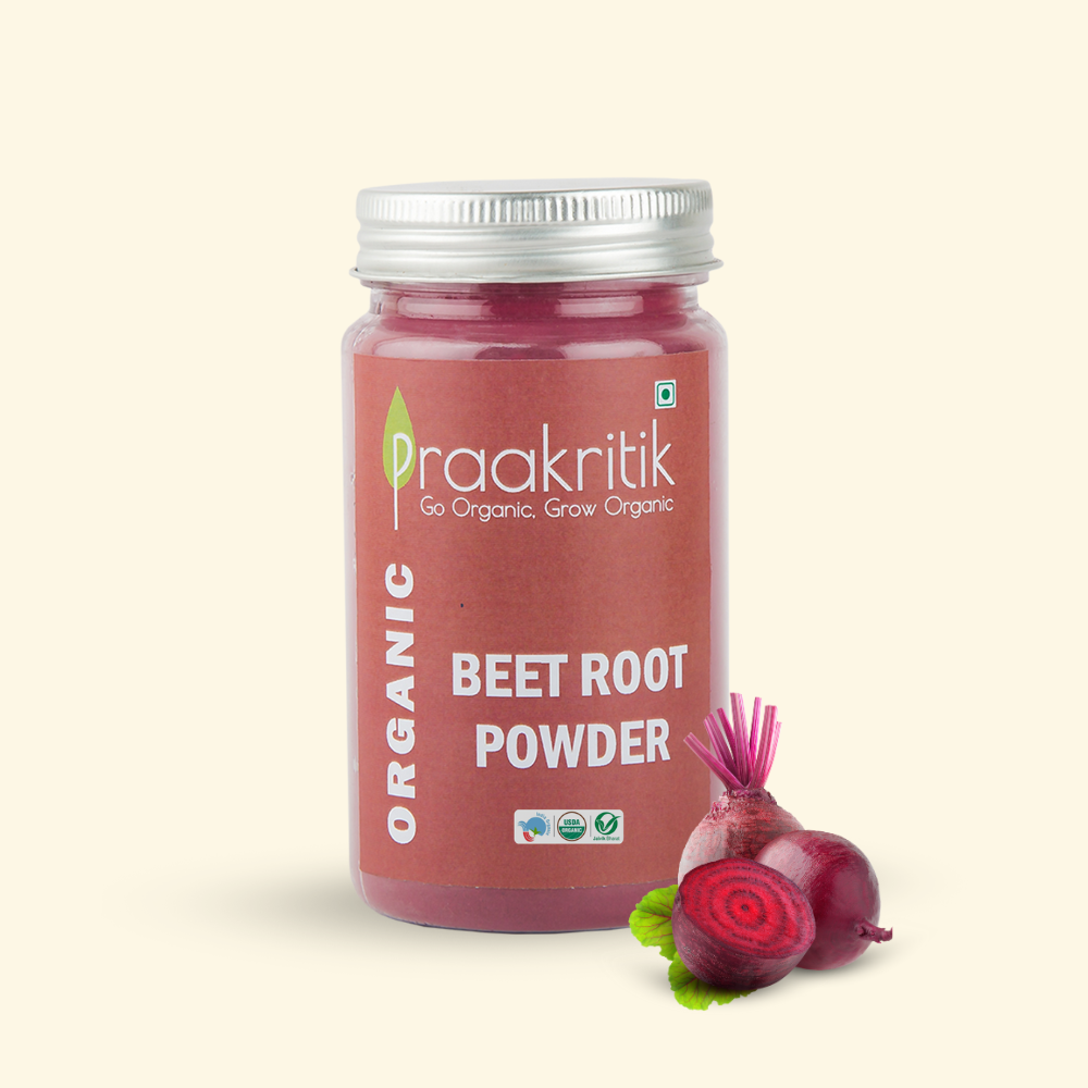 Beetroot Powder| Organic & Natural Beetroot Powder| Praakritik