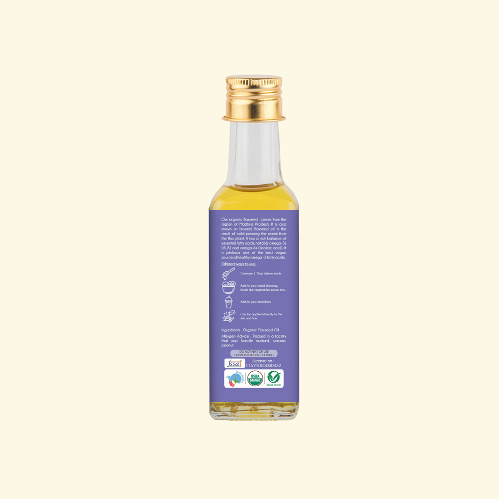 Flax Seed Oil - Organic