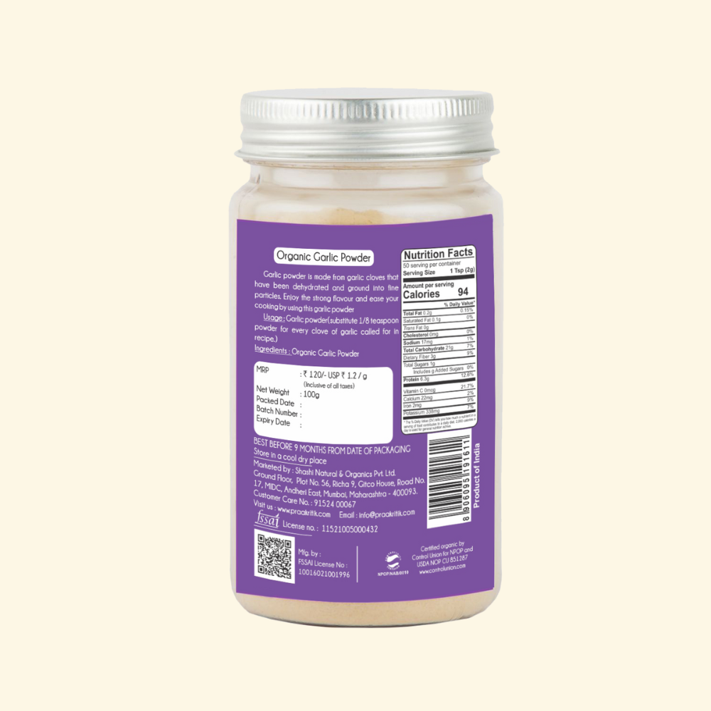 Garlic Powder - Organic